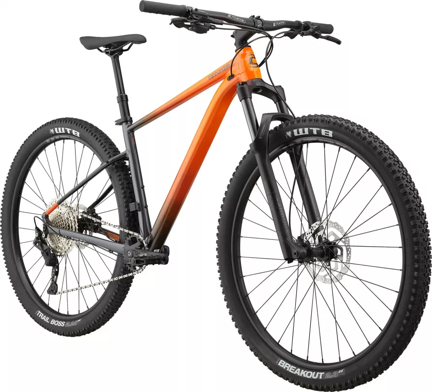 Фотография Велосипед Cannondale TRAIL SE 3 29" рама S 2021 Оранжево-черный